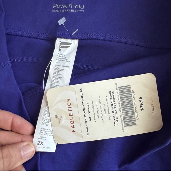 Fabletics Define PowerHold® High-Waisted 7/8 Legging - Picture 6 of 8